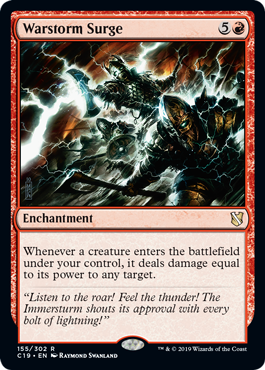 Warstorm Surge (Commander 2019) Near Mint