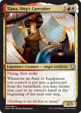 Tiana, Ship's Caretaker (Dominaria) Near Mint