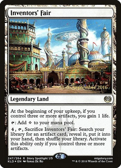Inventors' Fair (Promos: Prerelease Cards) Near Mint Foil