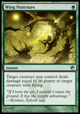 Wing Puncture (Scars of Mirrodin) Medium Play