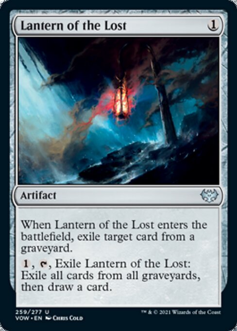 Lantern of the Lost (Innistrad: Crimson Vow) Near Mint