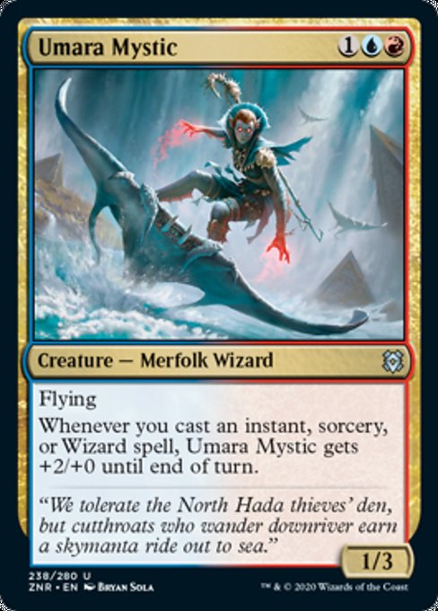 Umara Mystic (Zendikar Rising) Medium Play