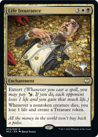 Life Insurance (Promo Pack: Streets of New Capenna) Near Mint Foil