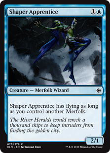 Shaper Apprentice (Ixalan) Medium Play