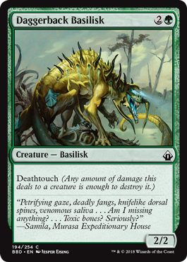 Daggerback Basilisk (Battlebond) Near Mint