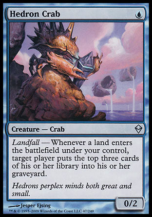 Hedron Crab (Zendikar) Near Mint