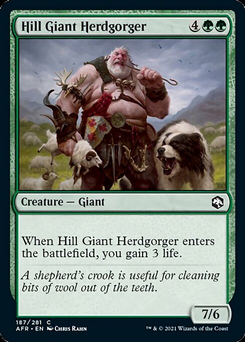 Hill Giant Herdgorger (Adventures in the Forgotten Realms) Light Play