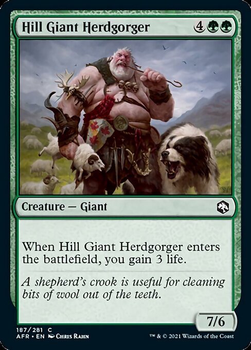 Hill Giant Herdgorger (Adventures in the Forgotten Realms) Near Mint Foil