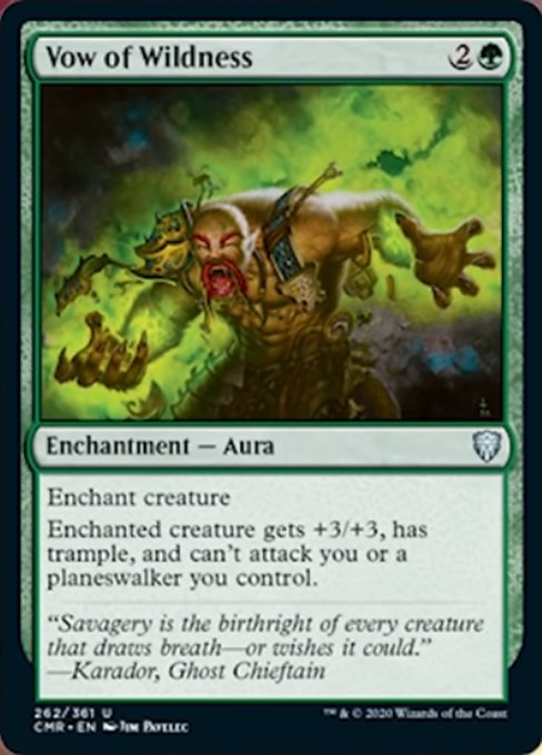 Vow of Wildness (Commander Legends) Near Mint