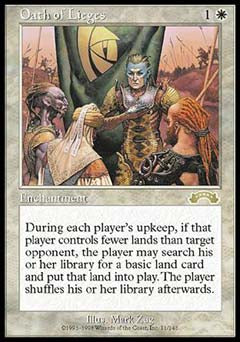 Oath of Lieges (Exodus) Near Mint