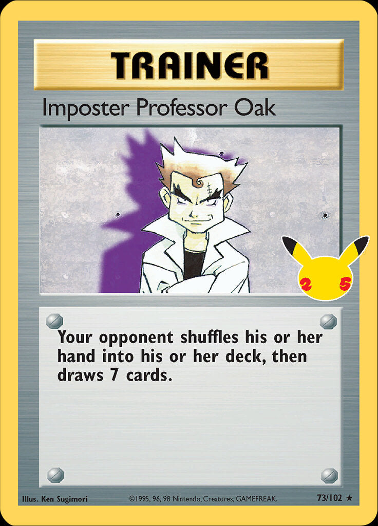Imposter Professor Oak (73/102) [SWSH: Celebrations Classic Collection]