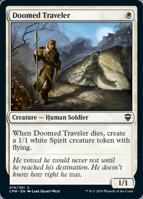 Doomed Traveler (Commander Legends) Medium Play
