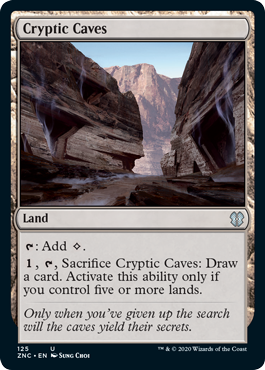 Cryptic Caves (Commander 2020 Zendikar Rising) Near Mint