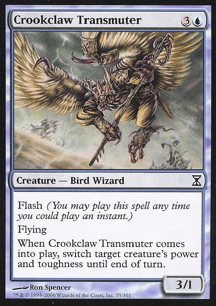 Crookclaw Transmuter (Time Spiral) Medium Play