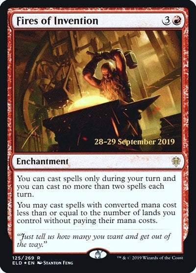 Fires of Invention (Promos: Prerelease Cards) Near Mint Foil