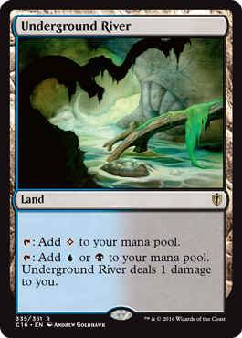 Underground River (Commander 2016 Edition) Near Mint