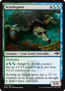 Scuttlegator (Ravnica Allegiance) Light Play