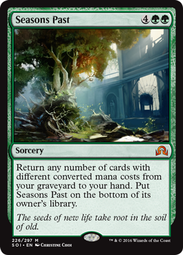 Seasons Past (Shadows Over Innistrad) Medium Play