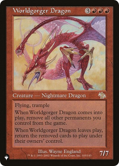 Worldgorger Dragon (The List) Near Mint