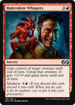 Malevolent Whispers (Ultimate Masters) Near Mint