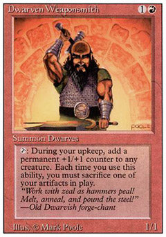 Dwarven Weaponsmith (Revised) Medium Play