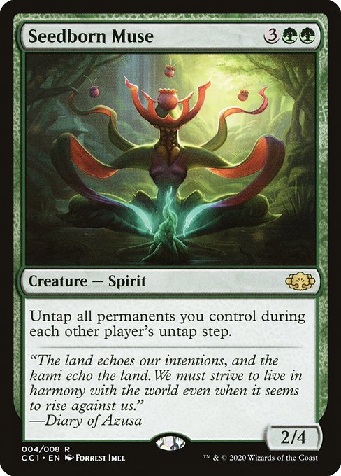 Seedborn Muse (Commander Collection: Green) Near Mint