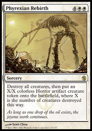Phyrexian Rebirth (Mirrodin Besieged) Medium Play