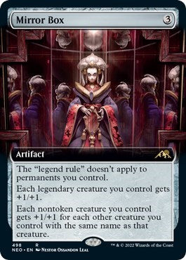 Mirror Box (Extended Art) (Kamigawa: Neon Dynasty) Damaged / Poor