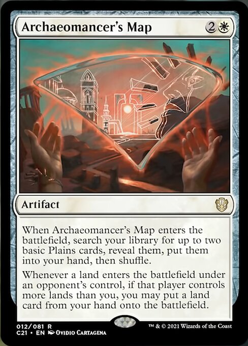 Archaeomancer's Map (Commander 2021 Strixhaven) Near Mint
