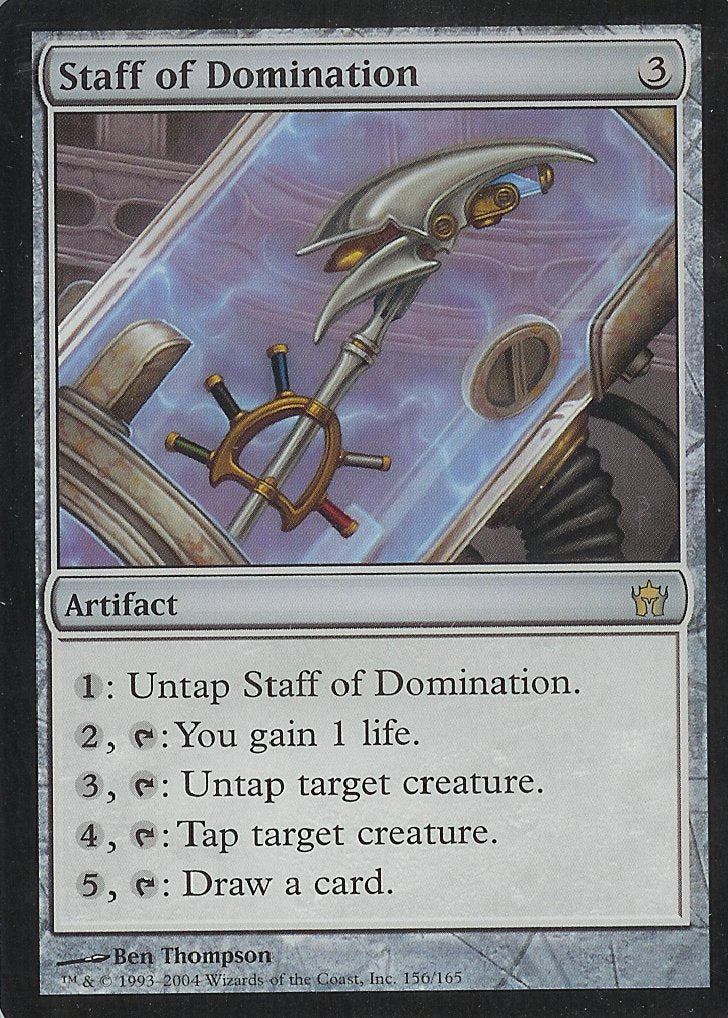 Staff of Domination (Fifth Dawn) Near Mint Foil