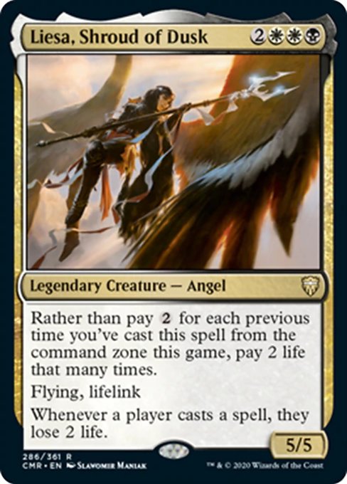 Liesa, Shroud of Dusk (Commander Legends) Light Play