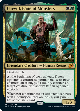 Chevill, Bane of Monsters (Ikoria: Lair of Behemoths) Near Mint