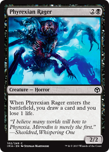 Phyrexian Rager (Iconic Masters) Near Mint