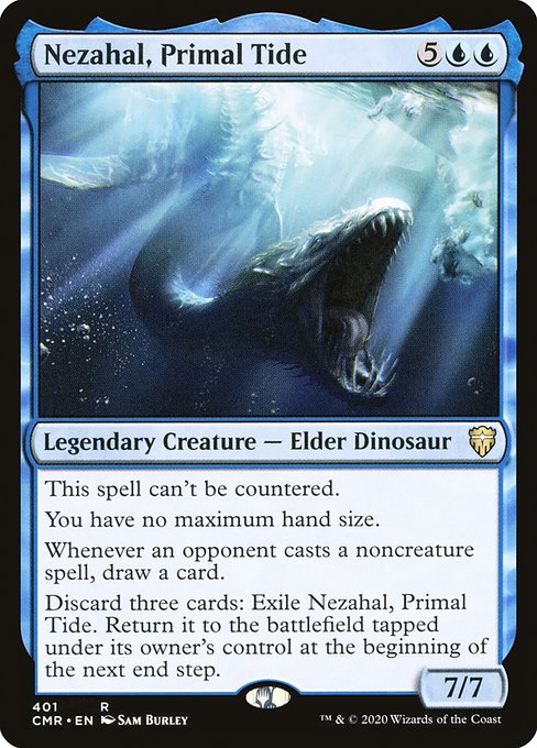 Nezahal, Primal Tide (Commander Legends) Near Mint