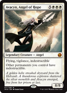 Avacyn, Angel of Hope (Iconic Masters) Medium Play
