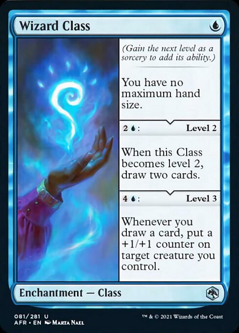 Wizard Class (Adventures in the Forgotten Realms) Near Mint Foil
