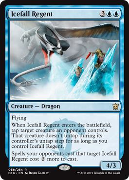 Icefall Regent (Dragons of Tarkir) Medium Play