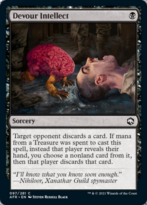 Devour Intellect (Adventures in the Forgotten Realms) Light Play