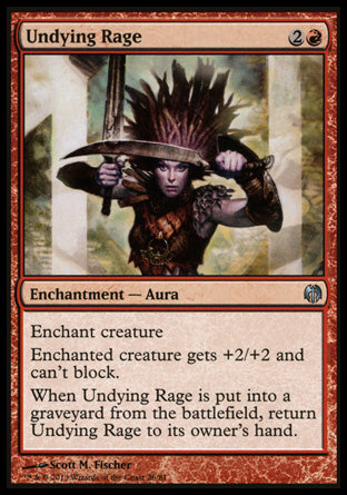 Undying Rage (Duel Decks: Heroes vs Monsters) Near Mint