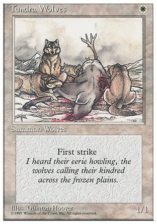 Tundra Wolves (4th Edition) Medium Play