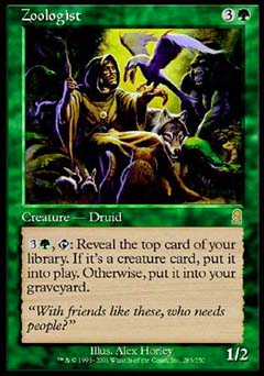 Zoologist (Odyssey) Medium Play Foil