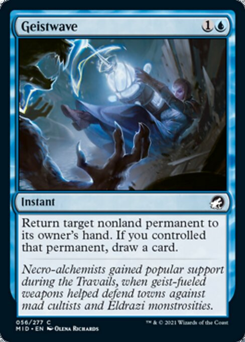 Geistwave (Innistrad: Midnight Hunt) Near Mint Foil