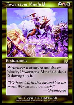 Powerstone Minefield (Apocalypse) Near Mint Foil
