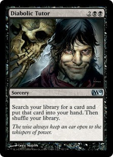 Diabolic Tutor (Magic 2010 Core Set) Medium Play