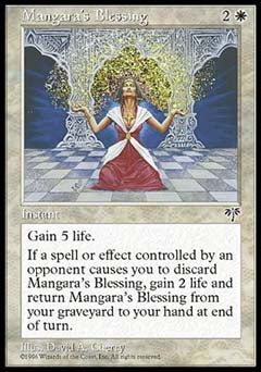 Mangara's Blessing (Mirage) Light Play