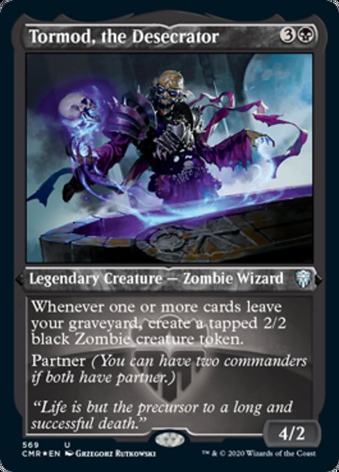 Tormod, the Desecrator (Foil Etched) (Commander Legends) Light Play Foil