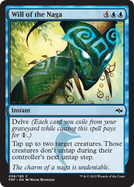 Will of the Naga (Fate Reforged) Medium Play