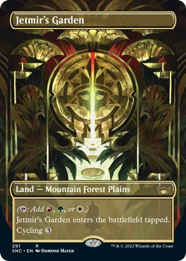 Jetmir's Garden (Borderless) (Streets of New Capenna) Light Play Foil