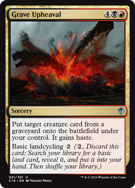 Grave Upheaval (Commander 2016 Edition) Near Mint
