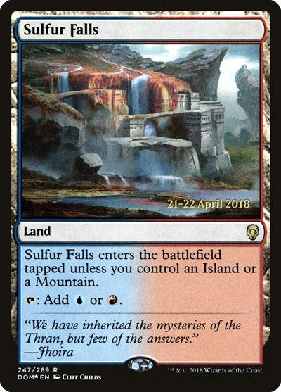 Sulfur Falls (Promos: Prerelease Cards) Near Mint Foil